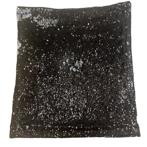 3 FOR $15 🙌🏼 XXI S/P Black Sequin Cocktail Party Mini Skirt Stretchy Sexy Sleek